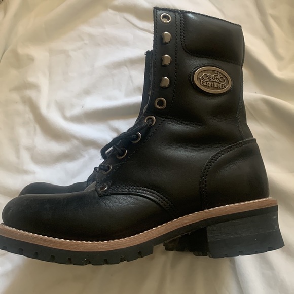 Easy Rider Logger Boots. Size 8 1/2 M just like new. Mens. - Picture 7 of 8